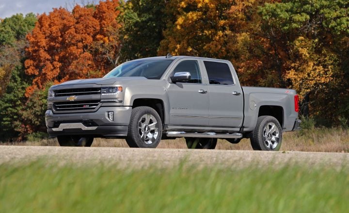 The 2018 Chevy Silverado 1500.