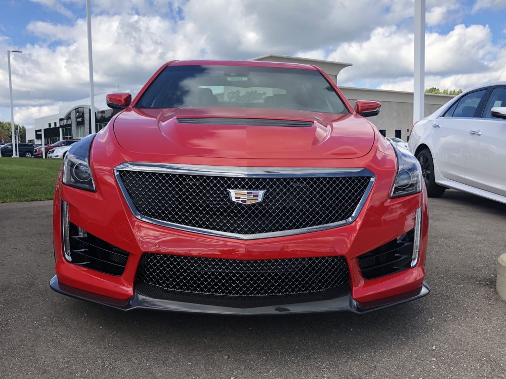 2019 Cadillac CTS-V in Velocity Red 001