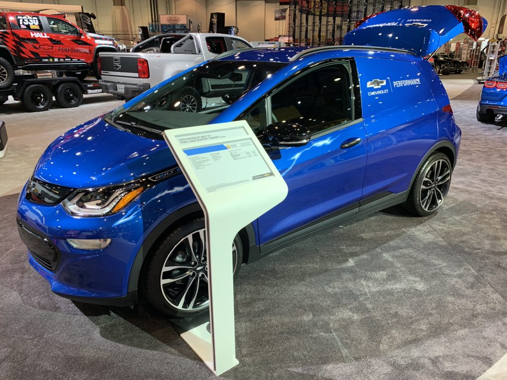 Chevy Bolt EV Reimagined As Race Support Car | GM Authority