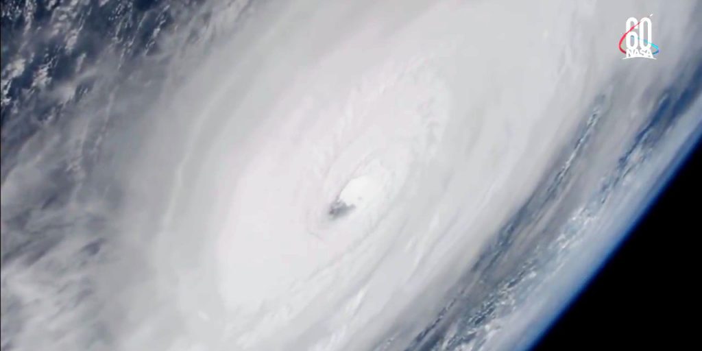 Hurricane Michael viewed from space. Photo: NASA