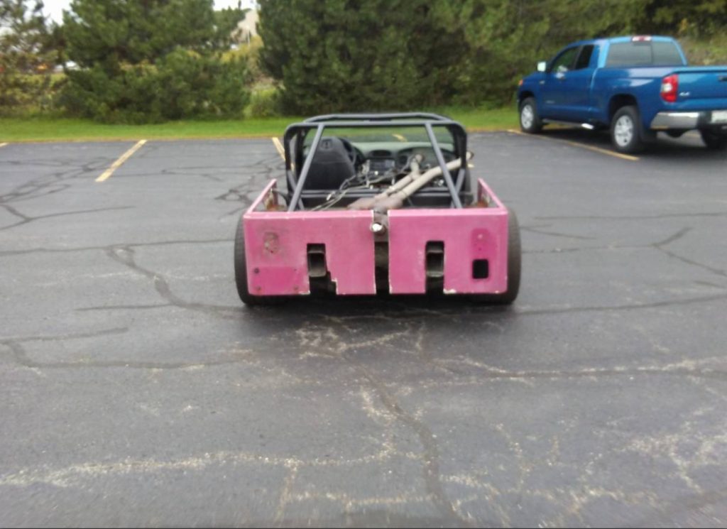 JeepVetteKart- Rear View