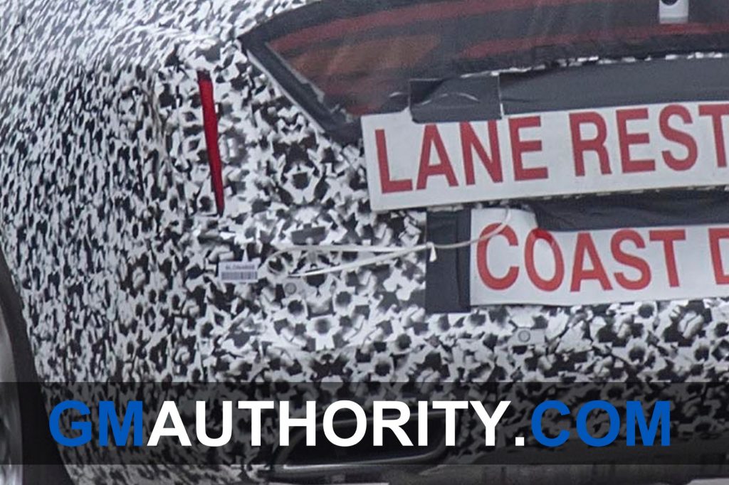 2020 Cadillac CT4 Spy Shots - Exterior - Production Taillights 004