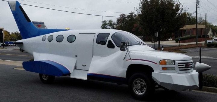 This Crazy GMC Sierra Plane Limo Is Ready For Takeoff - GM Authority