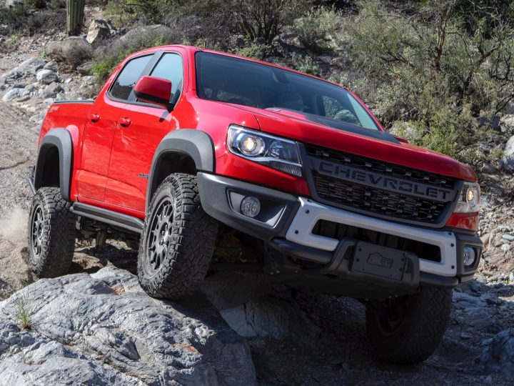 Turns out, coating a Chevy Colorado with bed liner is a pretty sweet look  (PHOTOS)