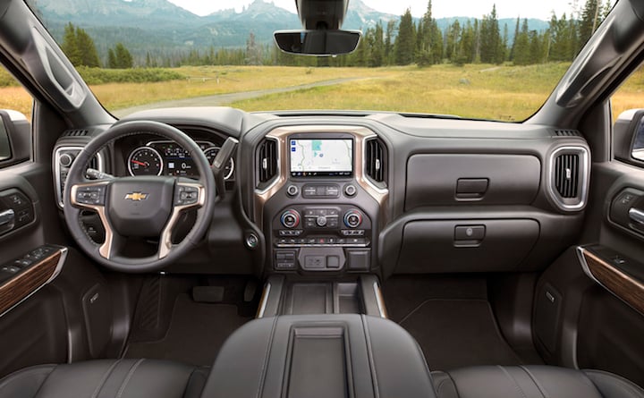 chevy silverado ltz interior