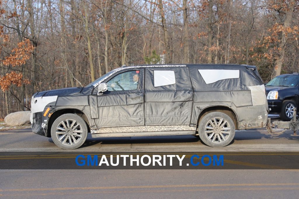 2020 Cadillac Escalade ESV - Spy Shots - Exterior - December 2018 0008