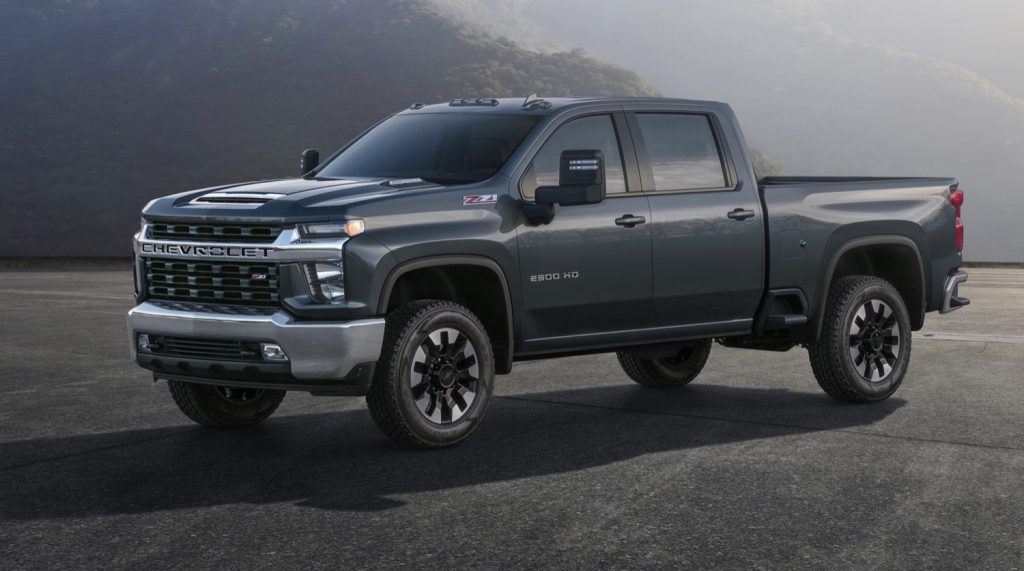 2020 chevy 2500 step bars