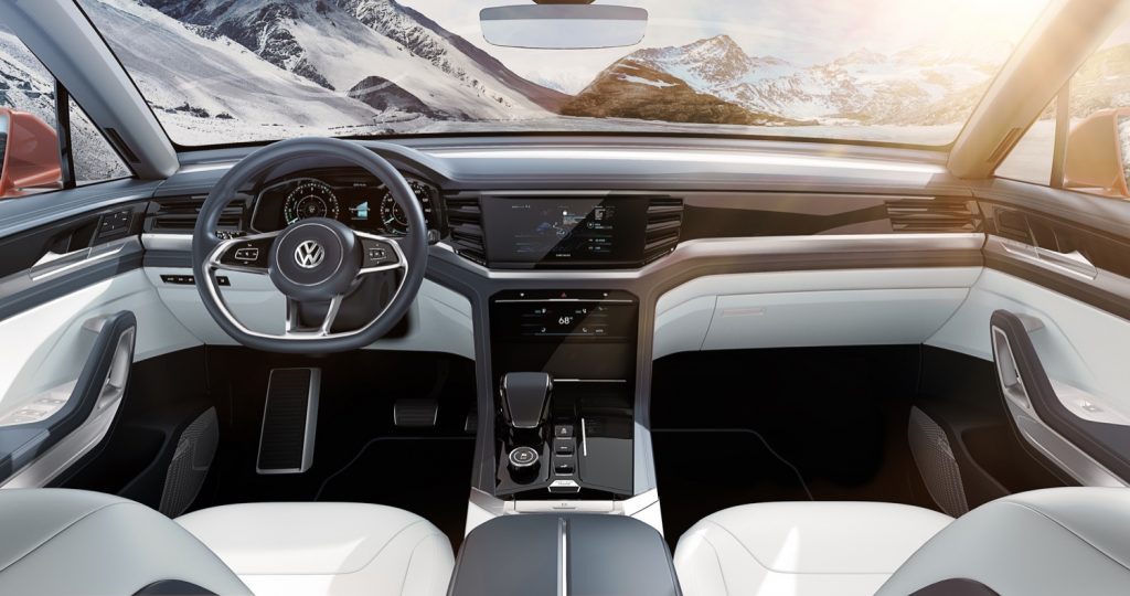 2020 Volkswagen Atlas Cross Sport Concept Interior 001