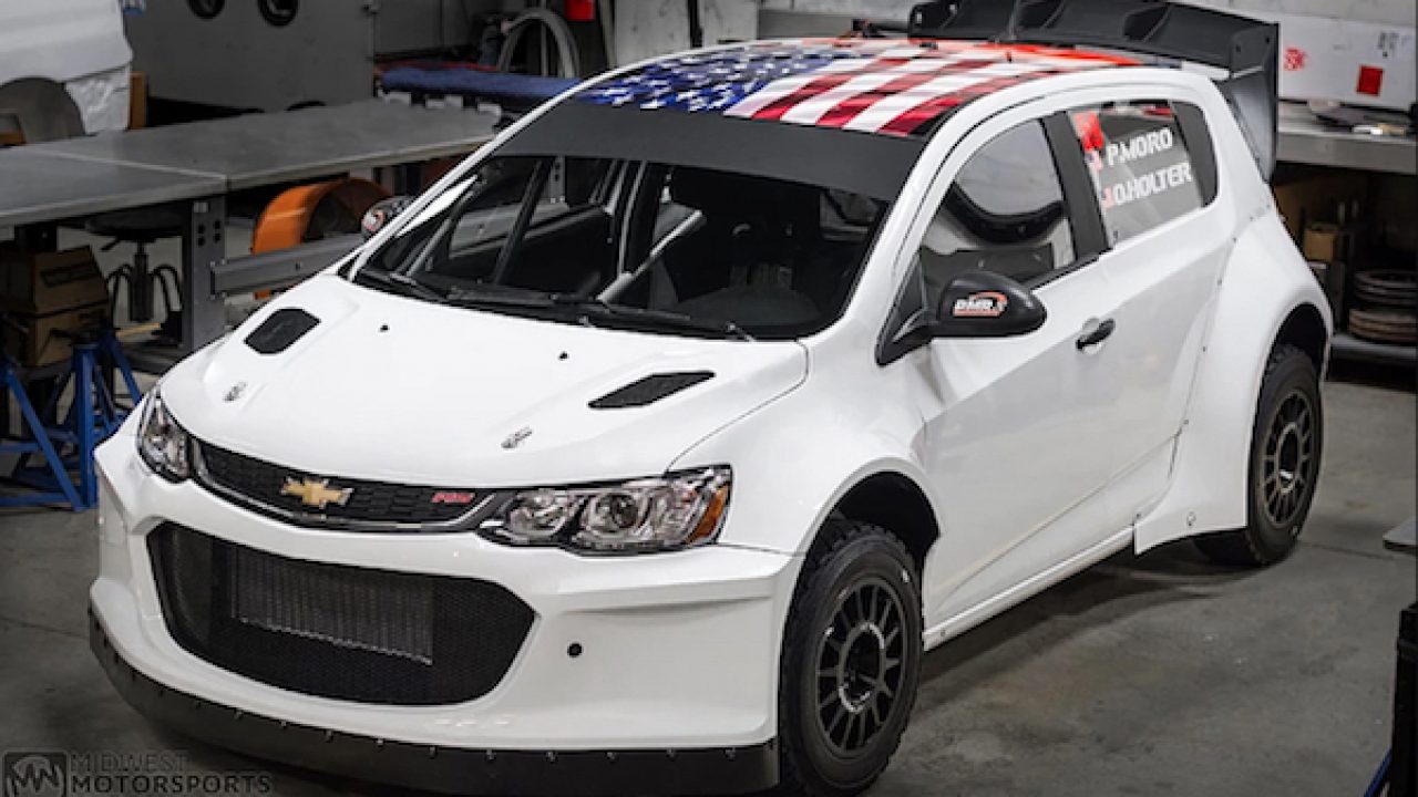 More Details On The Mad Ls3 V8 Swapped Chevrolet Sonic Rally Car Gm Authority