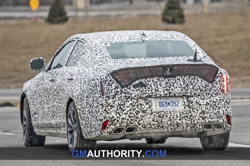 009 2020 Cadillac CT4 V-Sport Spy Shots Exterior