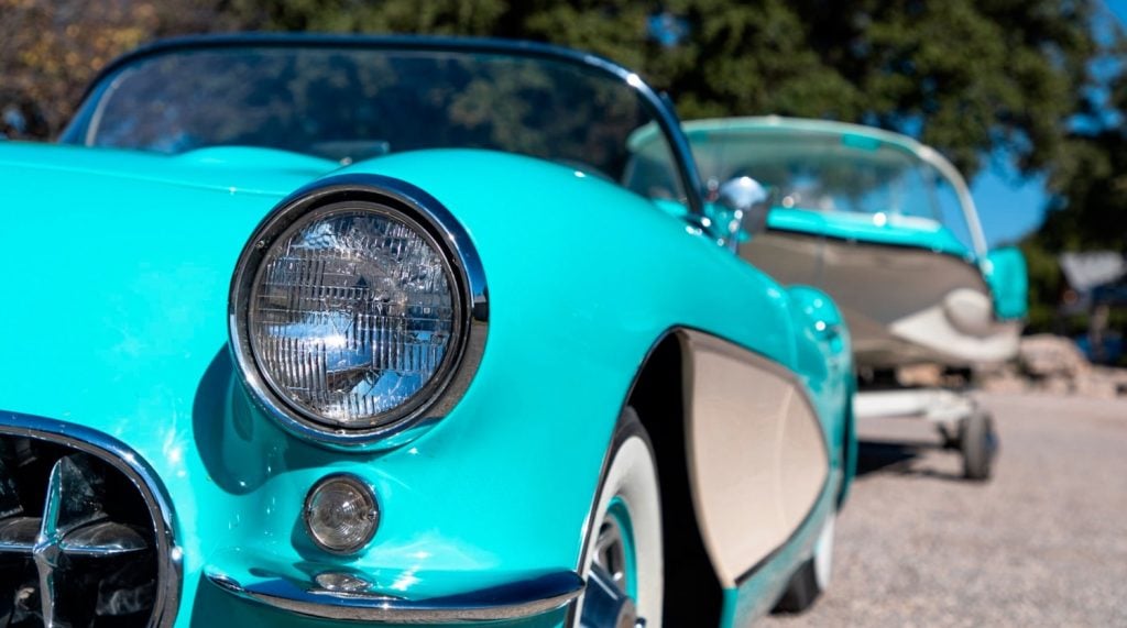 1957 Chevrolet Corvette Convertible Exterior 002