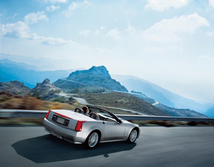 2008 Cadillac XLR.