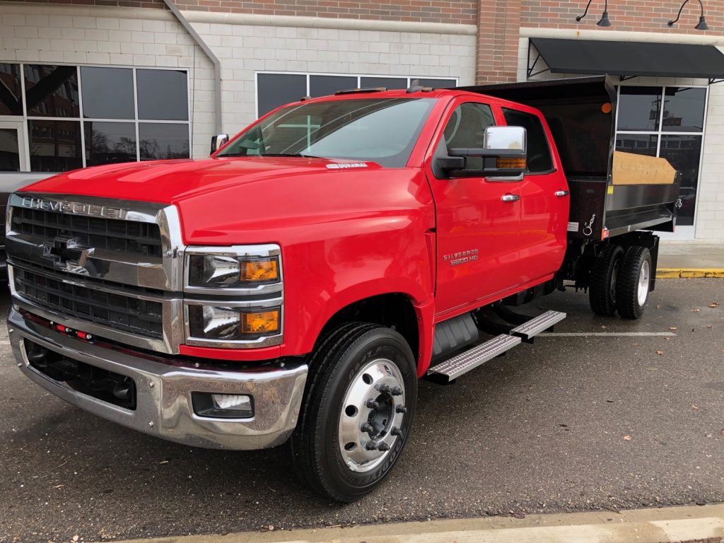 2019 Chevrolet Silverado Medium Duty Dump Truck Exterior - Live 003