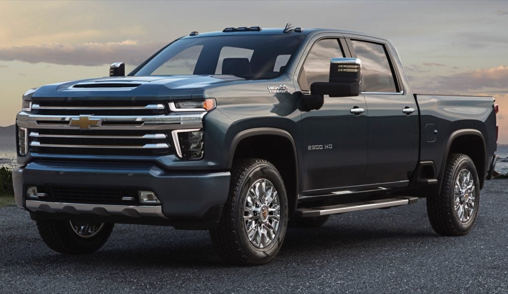 2019 chevy 2500 cab lights