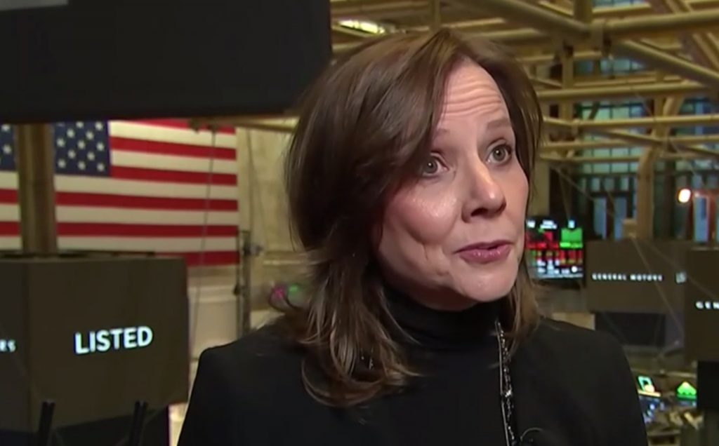 GM CEO Mary Barra in 2019.