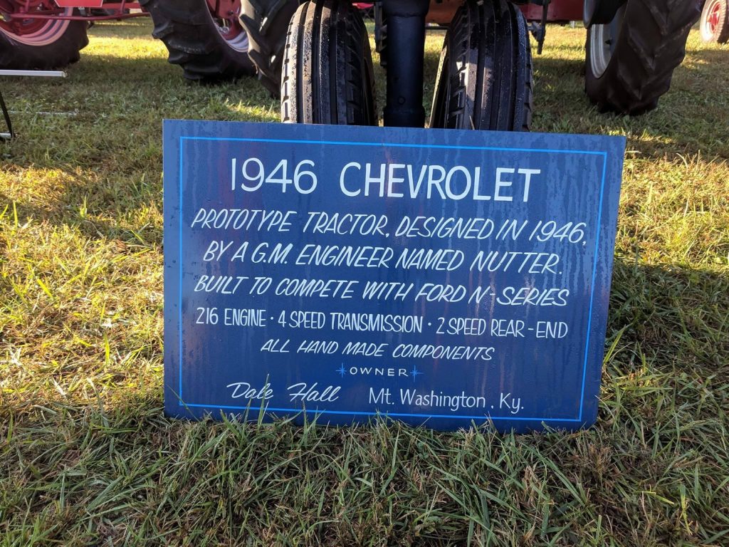 1946 Nutter:Chevrolet Tractor 003