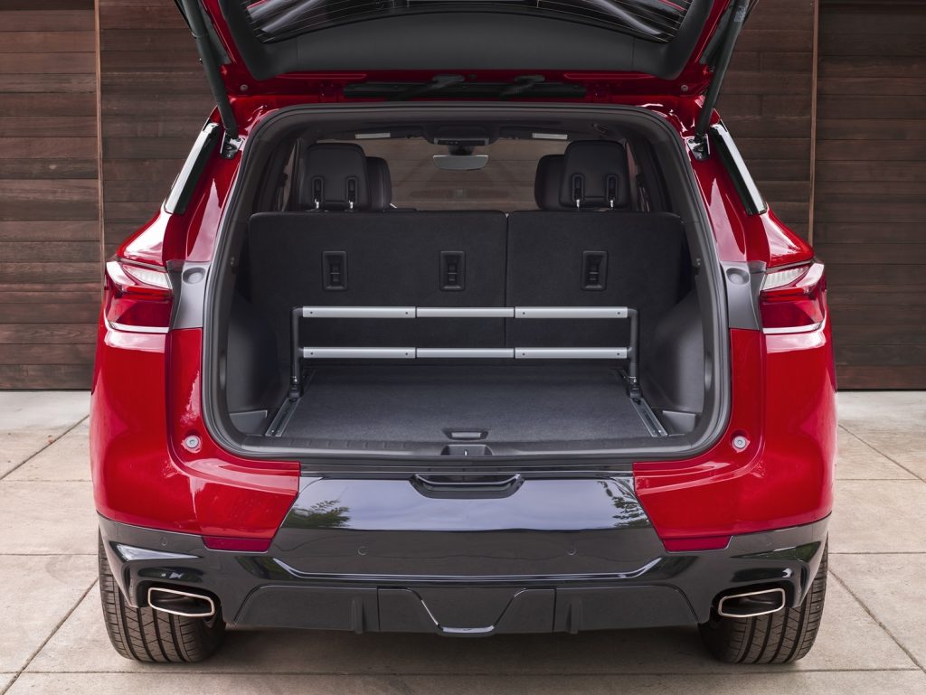 2019 Chevrolet Blazer RS Photo Interior 006 cargo area
