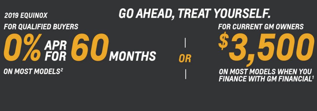 2019 Chevrolet Equinox Feb 2019 Incentive
