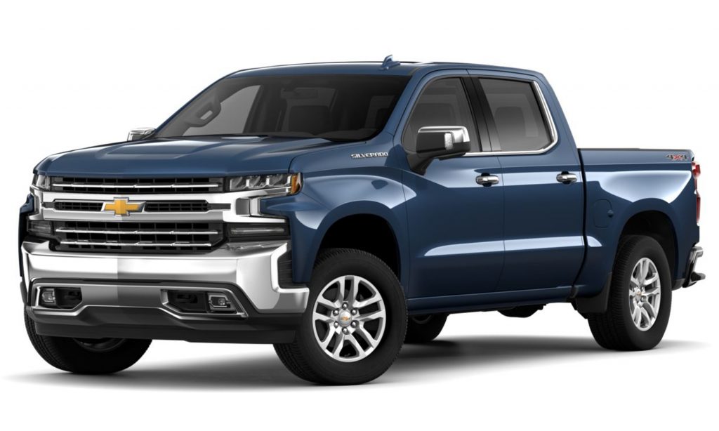 chevy silverado 2019 blue