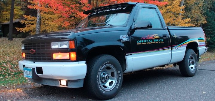 1993 Chevrolet Silverado Indy 500 Pace Truck Is Radically Retro