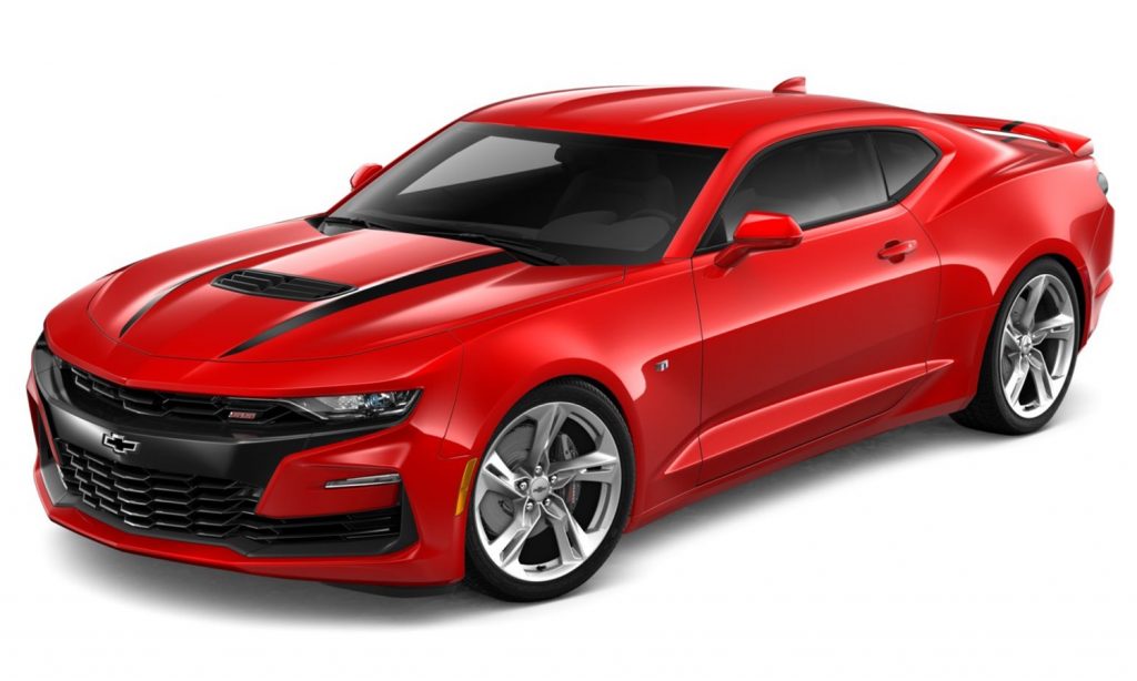 2019 Chevrolet Camaro SS with Spider Stripes
