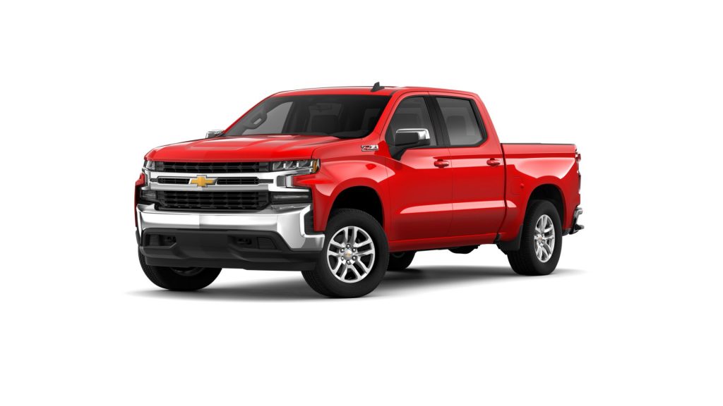 2019 Chevrolet Silverado LT with Z71 off-road package - configurator