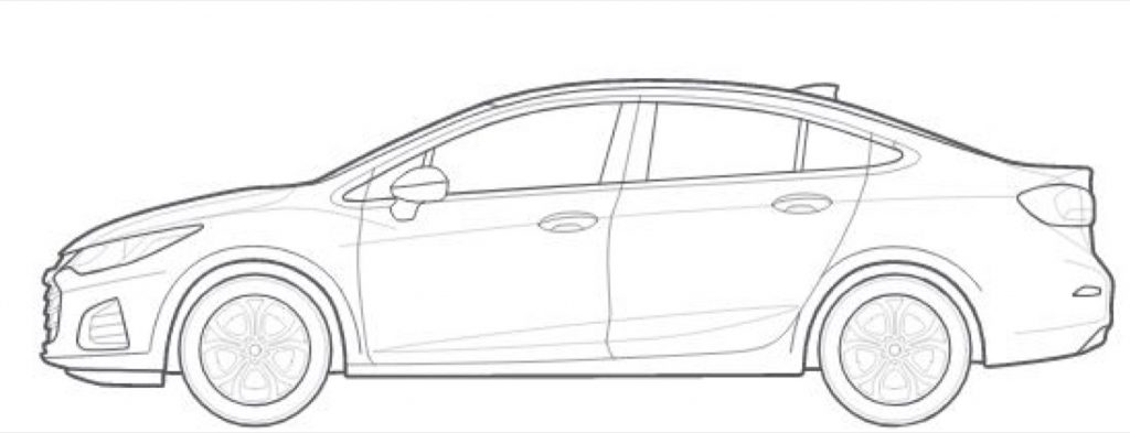 Family On Tour With Car Coloring Sheet 10