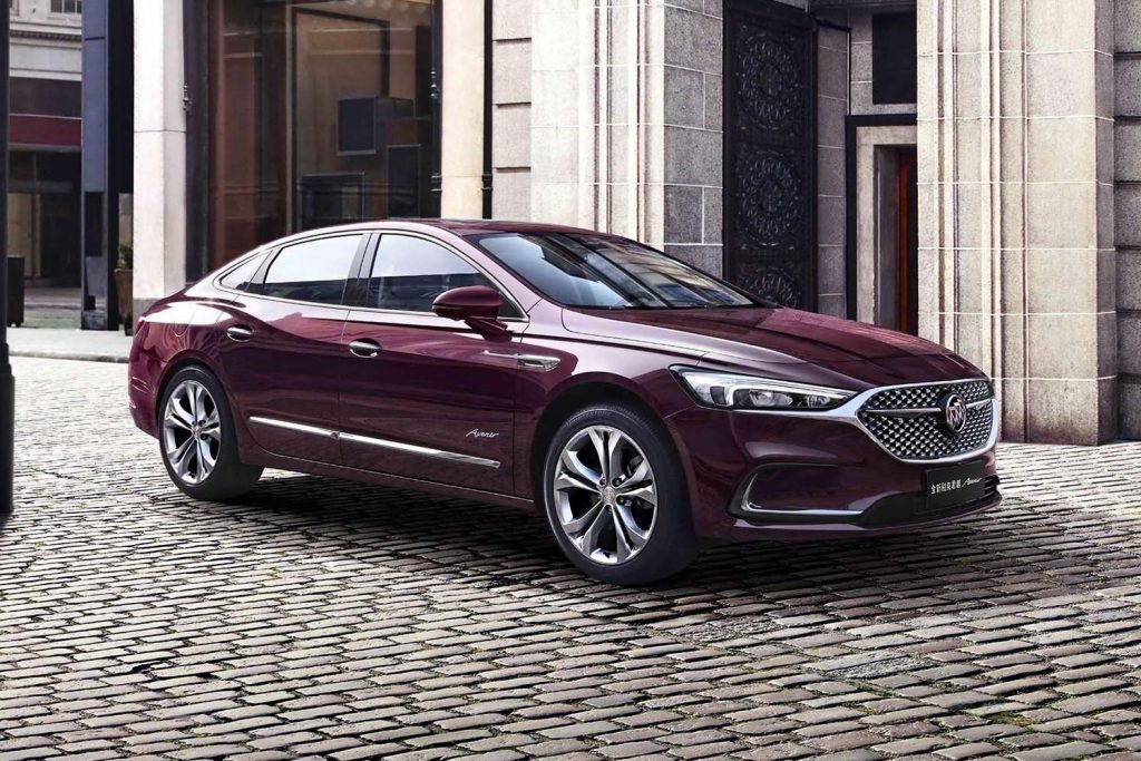 2020 buick lacrosse avenir refresh revealed in china | gm