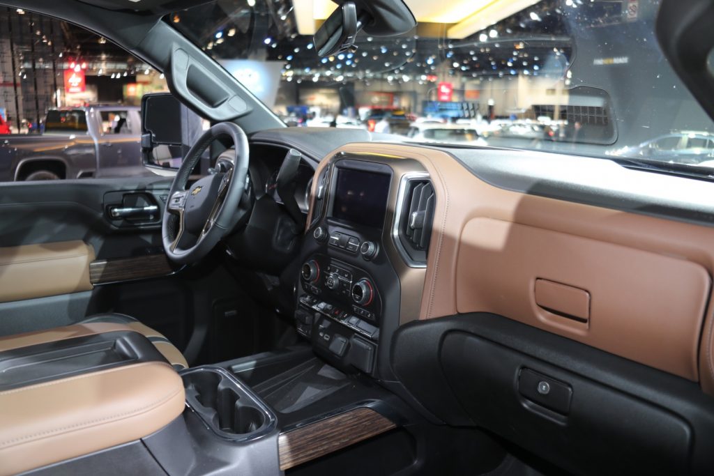 2020 Chevrolet Silverado 2500HD High Country - 2019 Chicago Auto Show - Interior 001