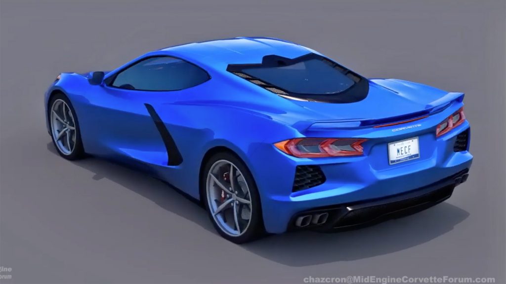 New Mid-Engine C8 Corvette Rendering Looks Stellar: Video | GM Authority