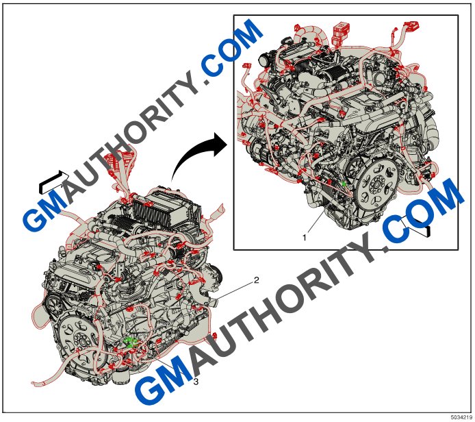 GM 3.0L I-6 Duramax Diesel LM2 - Isometric Views