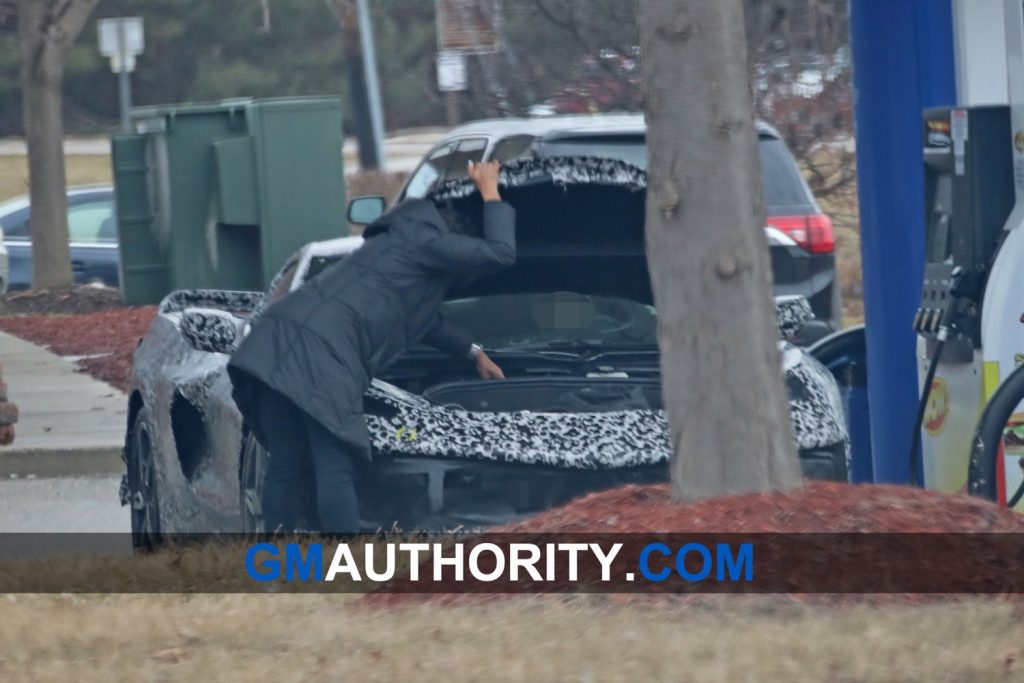 Mid-Engine Chevrolet Corvette C8 Prototype Broken Down - Spy Shots - March 2019 002