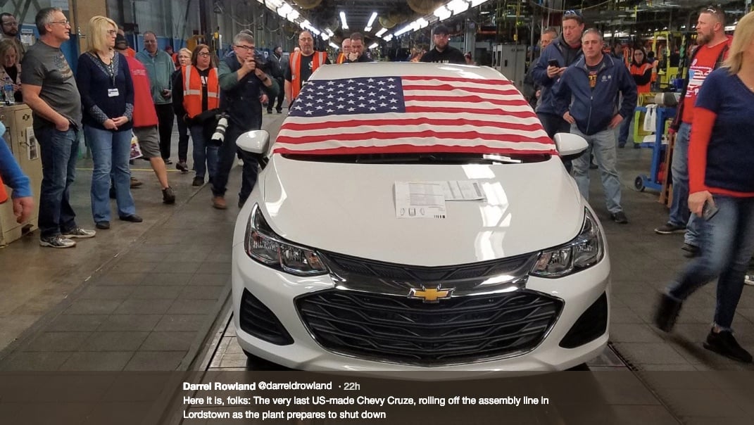 This Is The Last Chevrolet Cruze - GM Authority