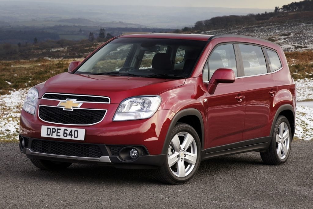 Сколько стоит chevrolet orlando