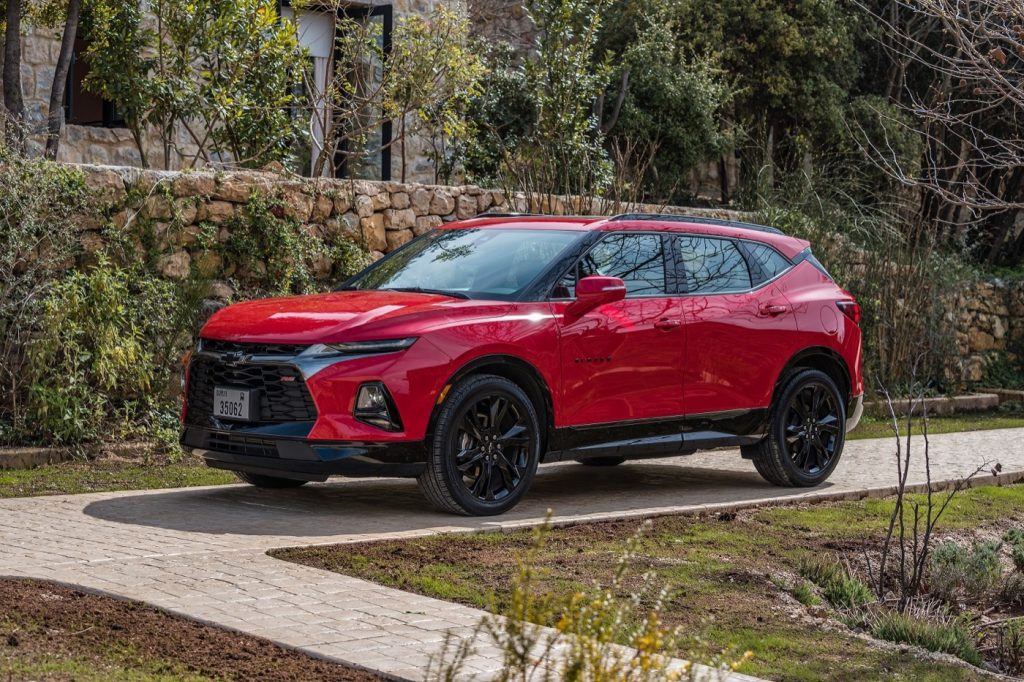 2019 Chevrolet Blazer RS Red - Exterior - Middle East 001