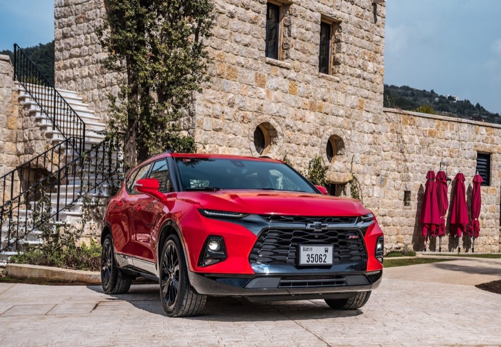 2019 Chevrolet Blazer RS Red - Exterior - Middle East 003