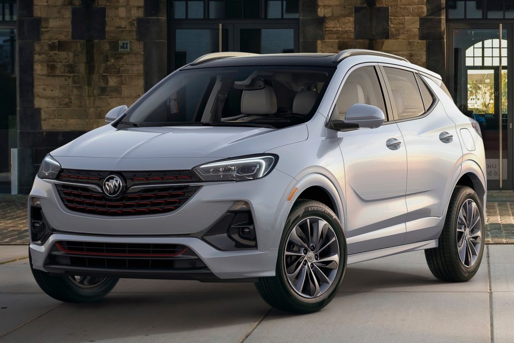 The Buick Encore GX complements the "regular" Encore in the Buick crossover lineup.