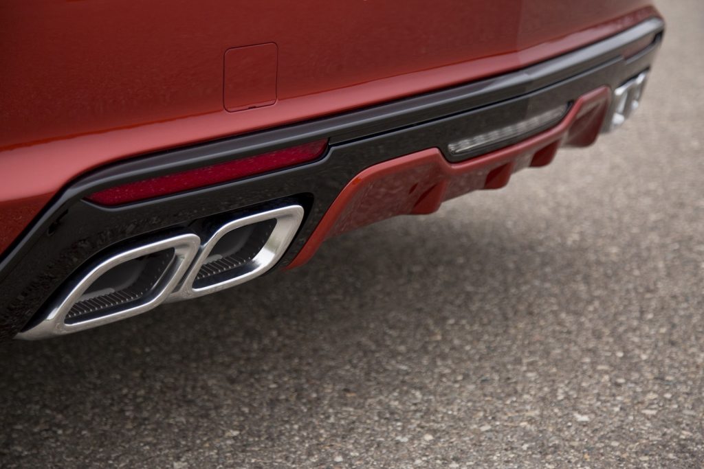 2020 Cadillac CT5-V Exterior 008 exhaust tips