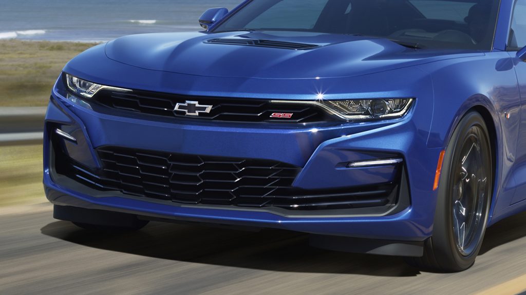 The 2020 Camaro SS sports an updated new front fascia derived from the beloved 2019 SEMA concept car.