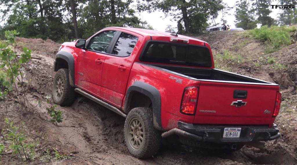 Colorado ZR2 Bison Battles Toyota Tacoma TRD- Video 004
