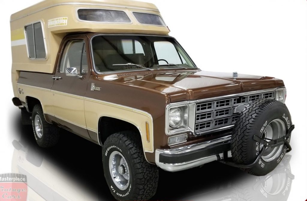 This 1977 Chevy Blazer Chalet Camper Is Awesomeness | GM Authority