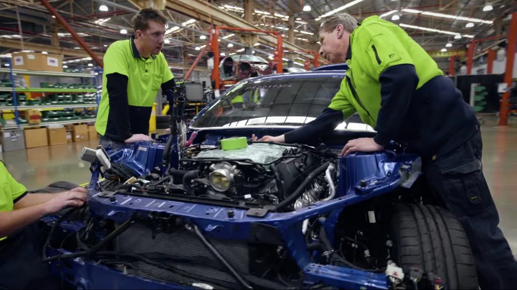 Chevrolet Camaro prepped for sale in Australia