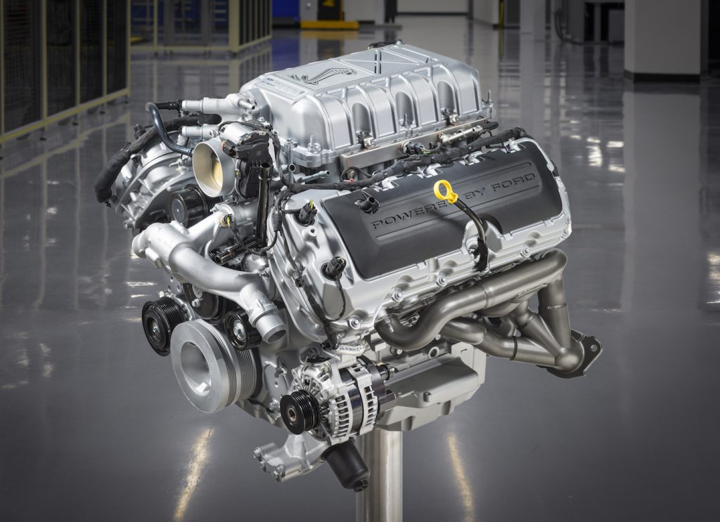 2020 Mustang Shelby GT500 Engine