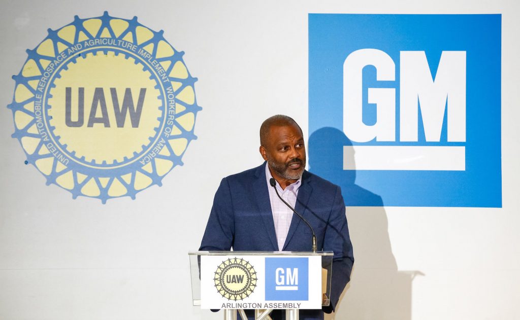 General Motors Executive Vice President Global Manufacturing Gerald Johnson
