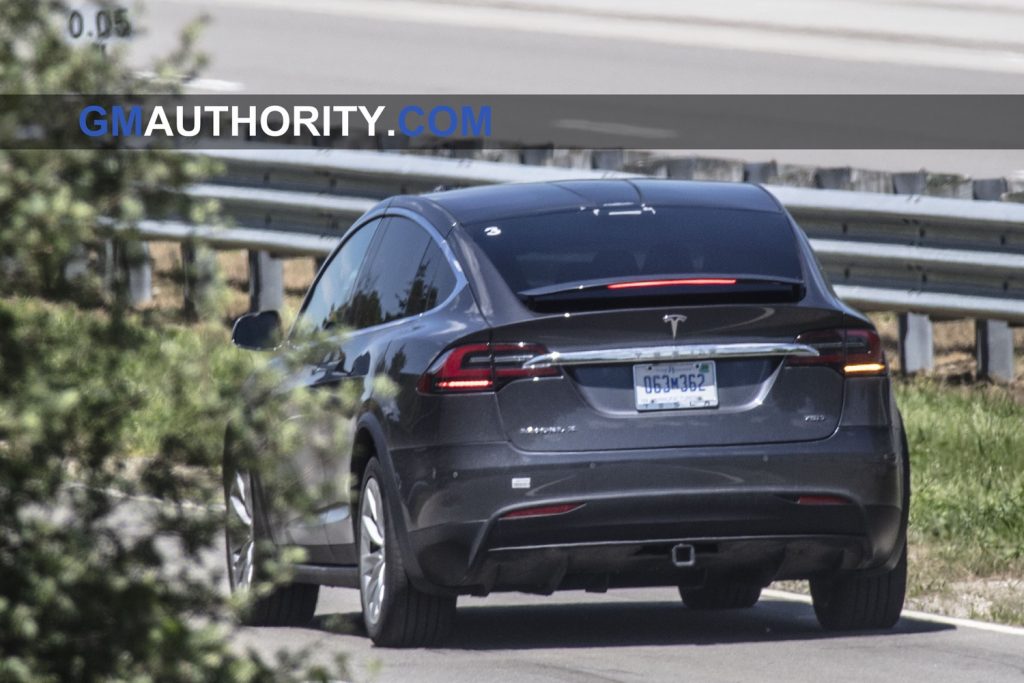 Tesla Model X benchmarking at GM Milford Proving Grounds - June 2019 006