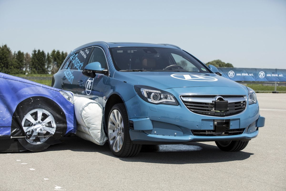 ZF Demonstrates External Airbag Technology For Side Impacts: Video | GM ...