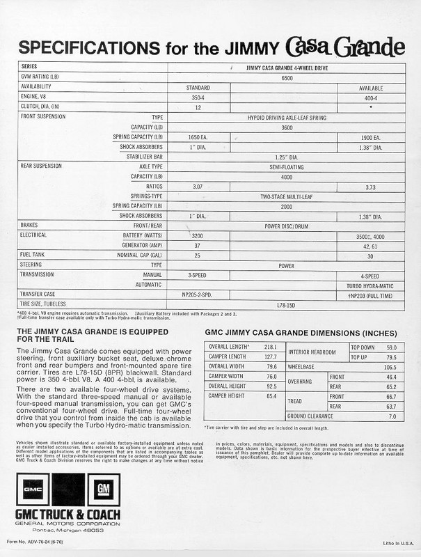 1976 GMC Jimmy Casa Grande brochure 004