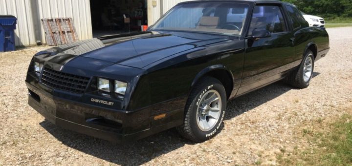 This 1988 Chevrolet Monte Carlo Ss Is As Clean As They Come