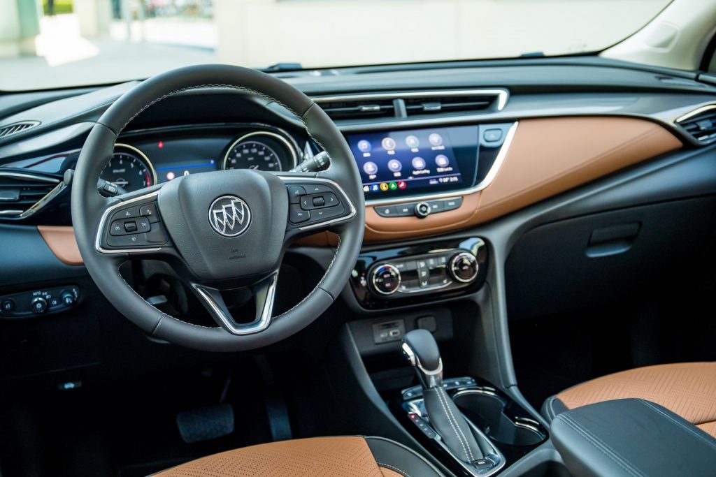 2020-2023 Buick Encore GX interior.