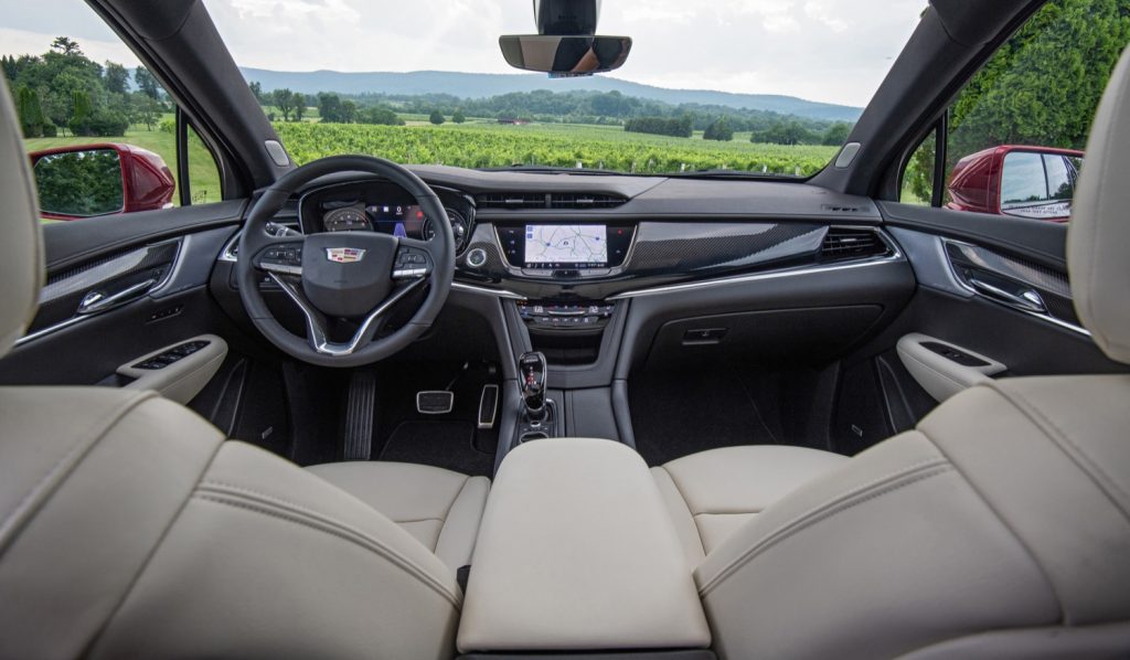 2020 Cadillac XT6 Sport - Interior - First Drive - July 2019 001 cockpit